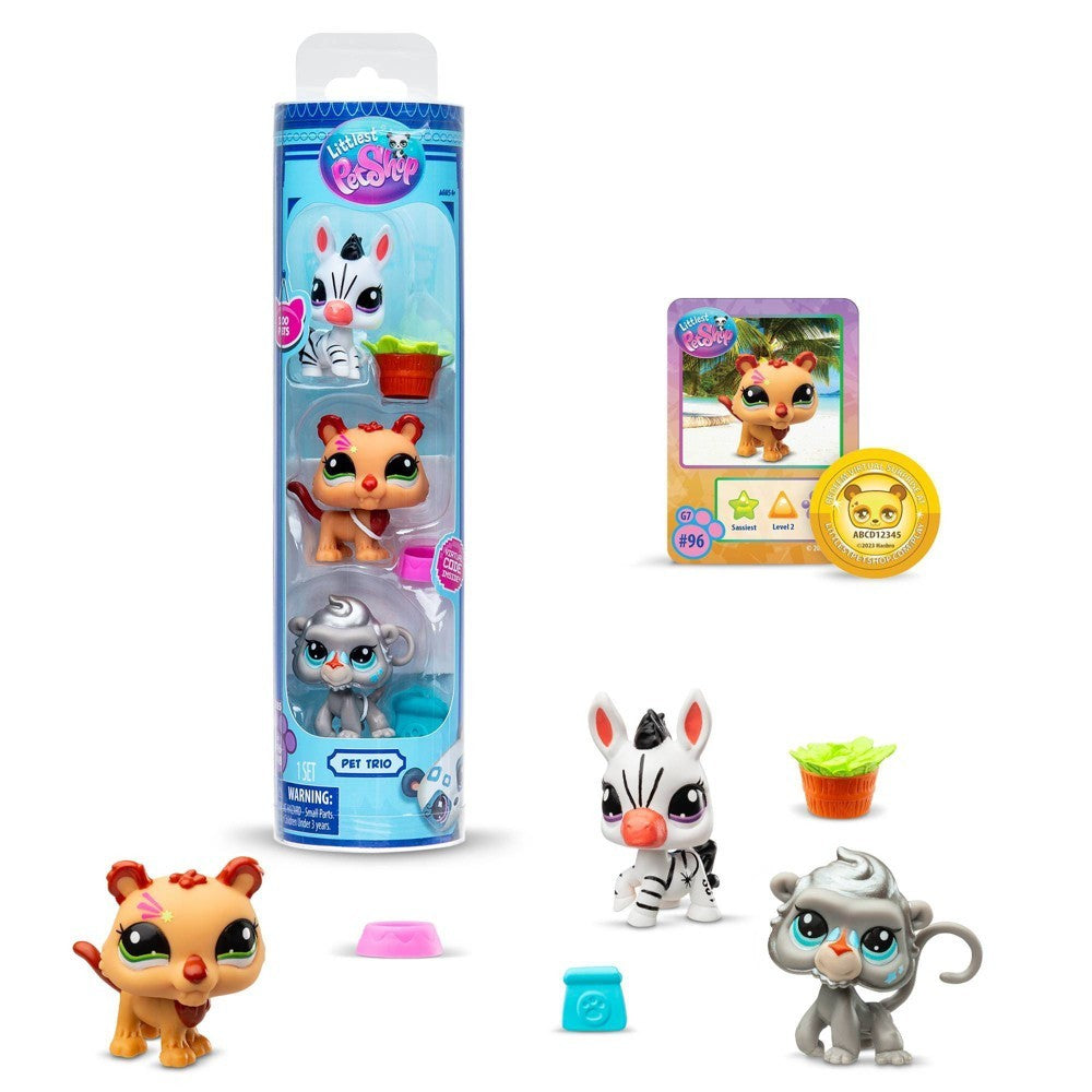 Littlest Pet Shop - Zoo Pets Pet Trio - Series 2
