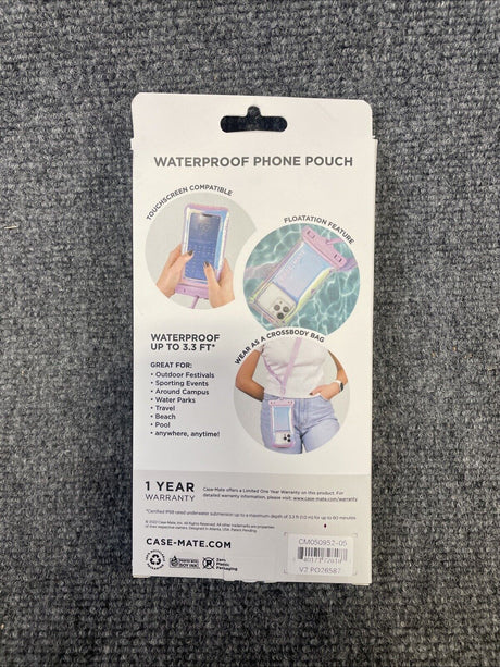 Case-Mate Waterproof Pouch - Soap Bubble