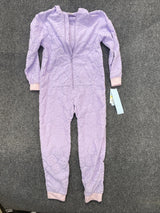 Girls' Smiley Embossed Union Suit - Cat & Jack™ Lavender Purple M
