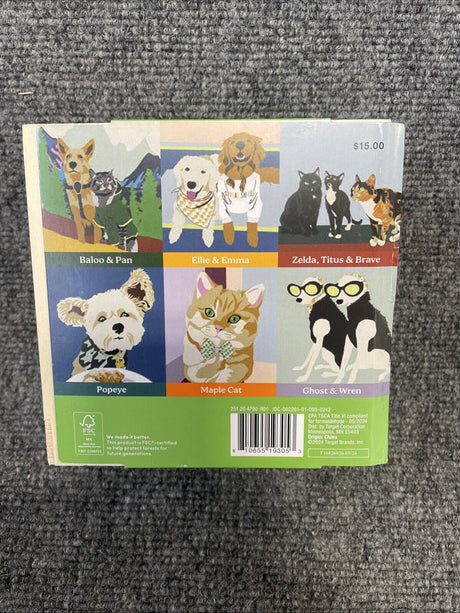 The Cuddle Collab 6 Mini 36-piece jigsaw puzzles each 5”x 5”
