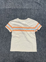 Toddler Boys' Short Sleeve Chest Striped Pocket T-Shirt - Cat & Jack™ Cream 2T