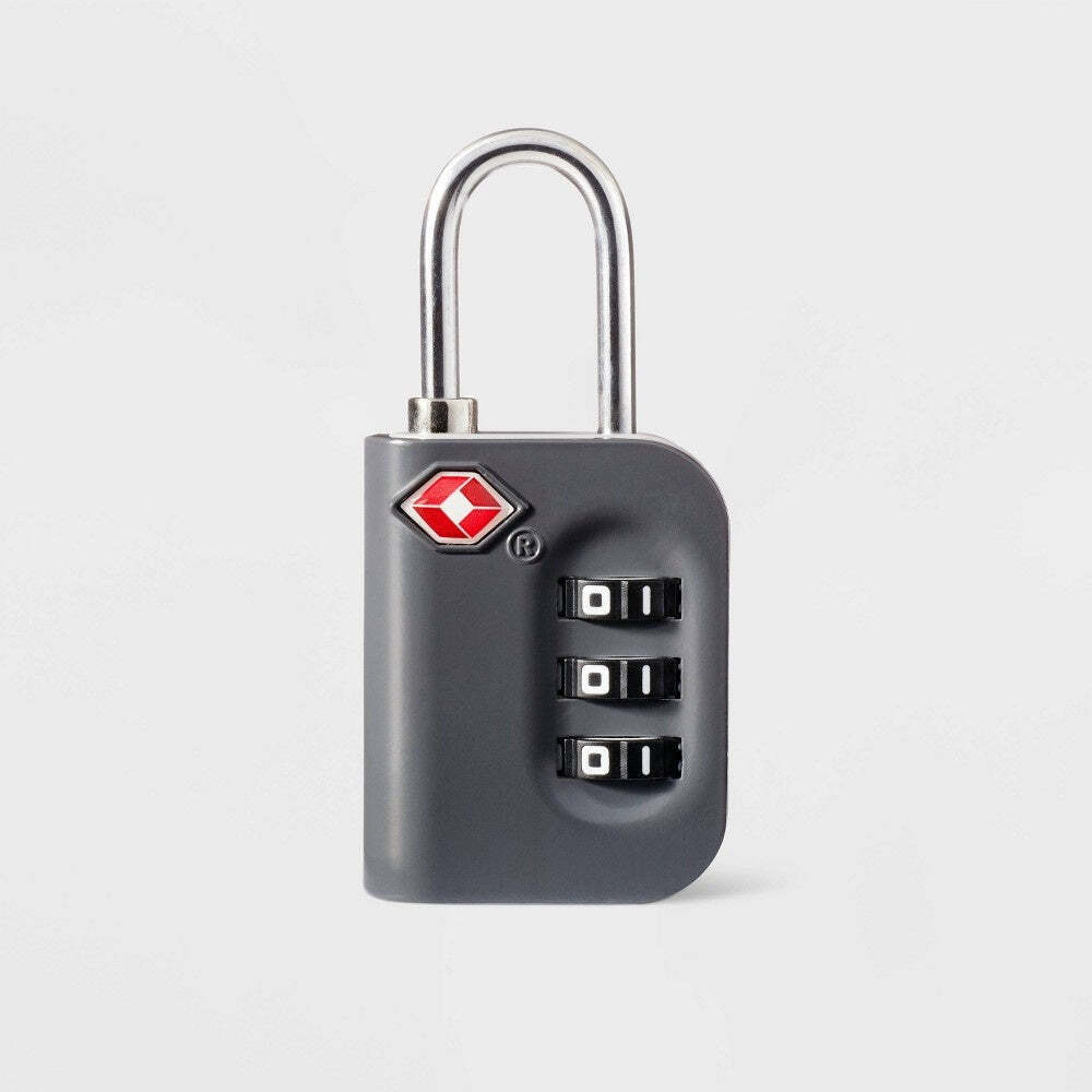 Combo Luggage Lock Gray - Open Story
