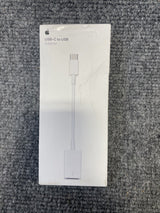 Apple USB-C to USB-a Adapter, Male to Female, White (MJ1M2AM/a)