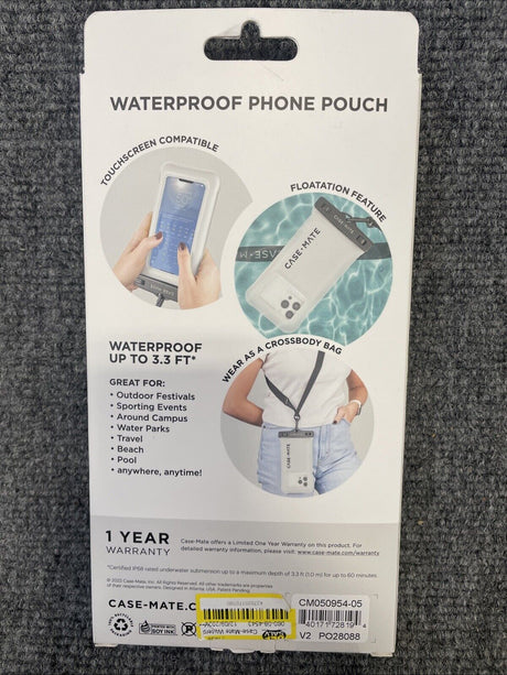 Case-Mate Waterproof Pouch - Black