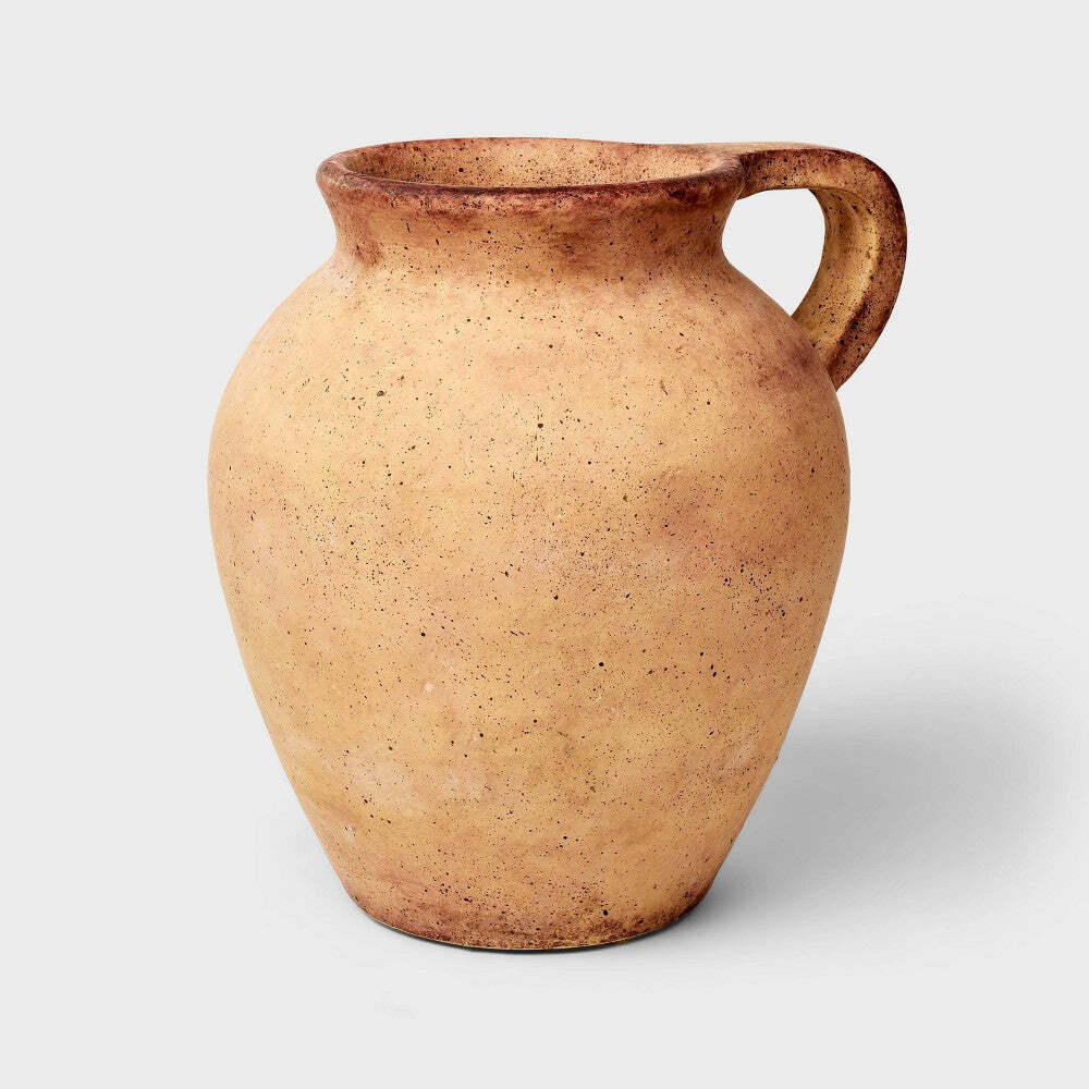 Single Handle Ceramic Vase
