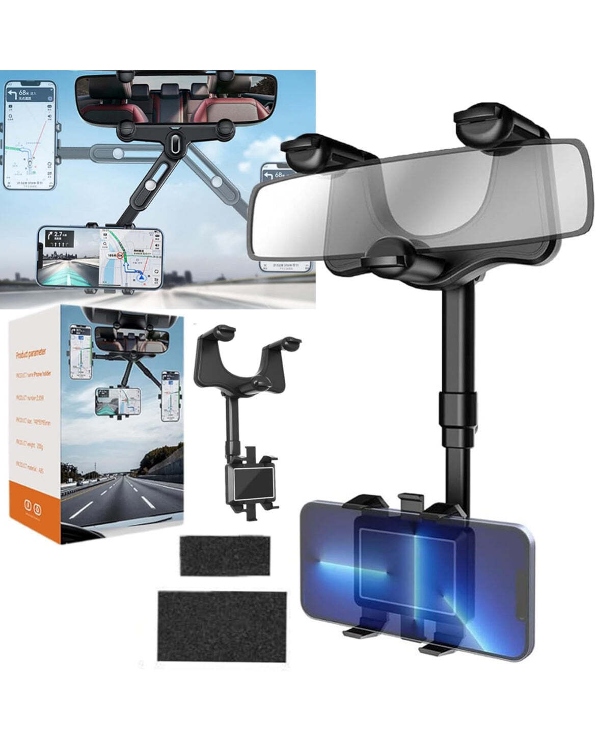 360 Degree Car Phone Holder Pro