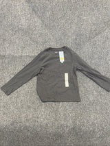 Boys' Long Sleeve T-Shirt - Cat & Jack™ Charcoal Gray S