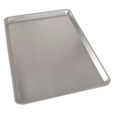 Naturals Jumbo Cookie Sheet: Aluminum Baking Pan, Hand Wash, Oven-Safe, Silver, 21x15x1, Lifetime Warranty