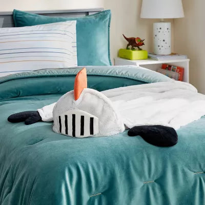 Knight Kids' Hooded Blanket