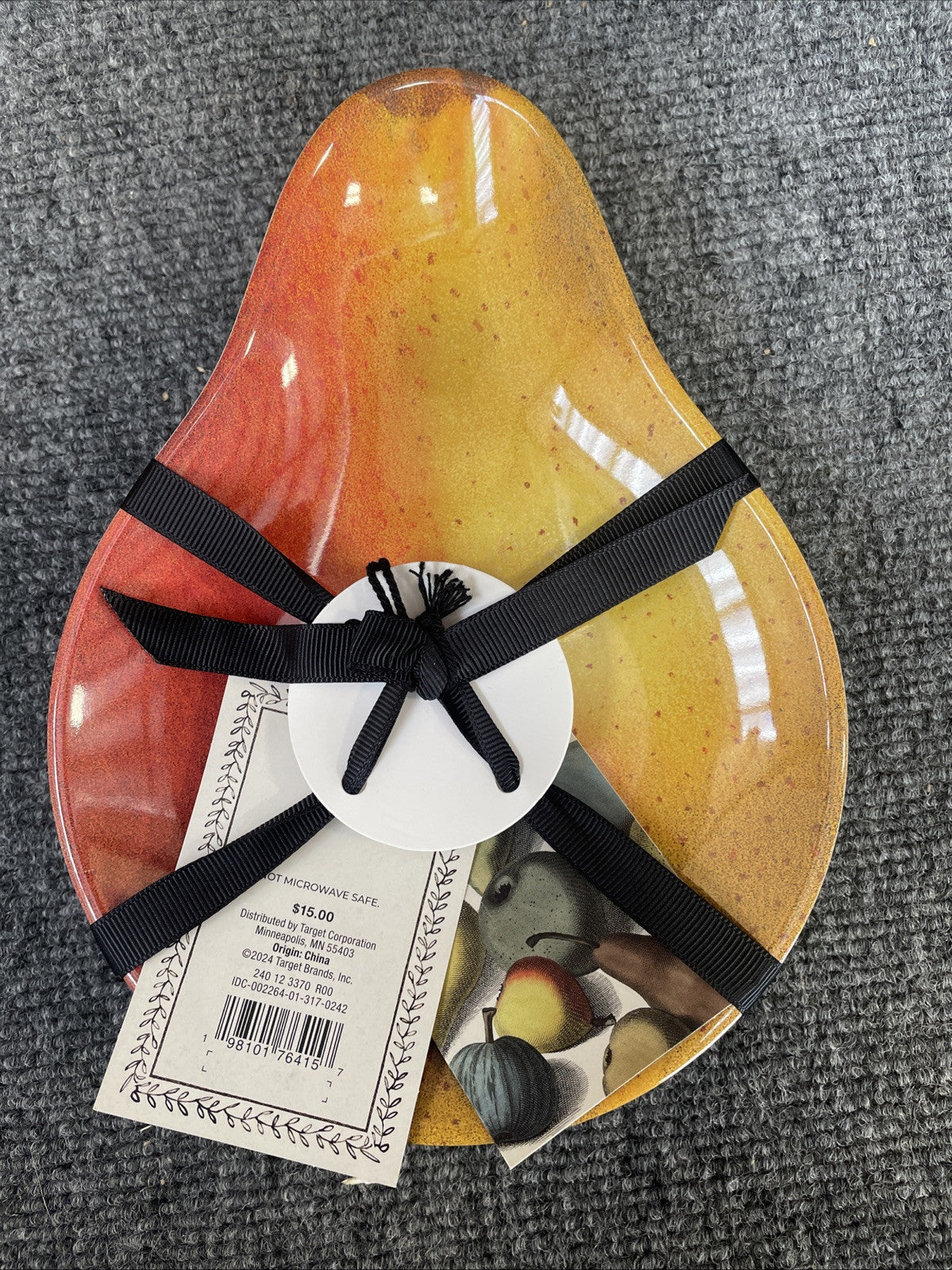 4pk 9"x7" Melamine Pear Shaped Dessert Plates - John Derian for Target