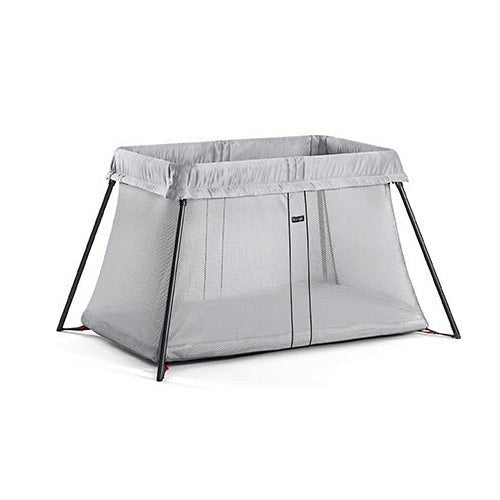 BABTBJORN Travel Crib Light - Light Silver
